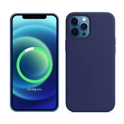 China Support Wireless Charging/Full Protective/Handle Well Shockproof Liquid Silicone For iPhone 12 Mag Safe Case Magnetic Phone Cases For iPhone 12 mini/pro/max for sale