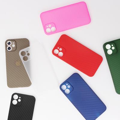 China Minimalist/Handle Well/Lightweight Accept Lightweight Reserve Phone Case For iPhone 13 Carbon Fiber Case Ultra Thin PP Phone Case For iPhone 13 Pro for sale