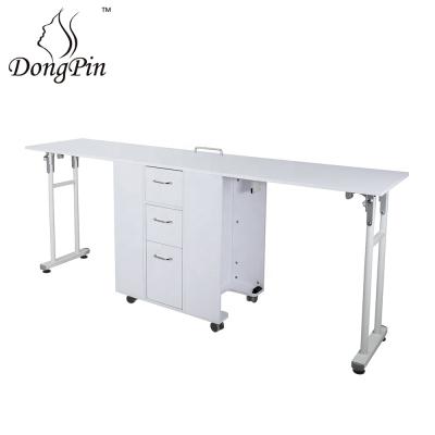 China Modern Nail Table Beauty Salon Folding Nail Manicure Table Nail Table for sale