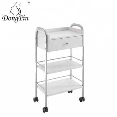 China Locked Contemporary Hairdressing Furniture Trolley For Salon Shop for sale