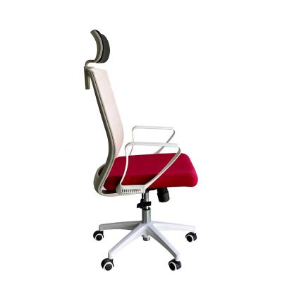 China Swivel (Height) Adjustable Executive Chair Ergonomic Desk Chairs Mesh With Armrest And Backrest for sale