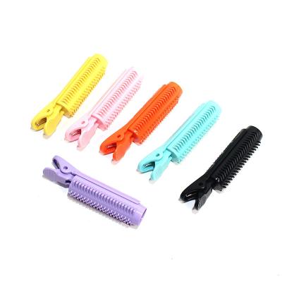 China Fashion Direct Selling Hairstyling Barber Shop Product Hair Styling Tools Shape Plastic Hairline Fluffy Clip for sale