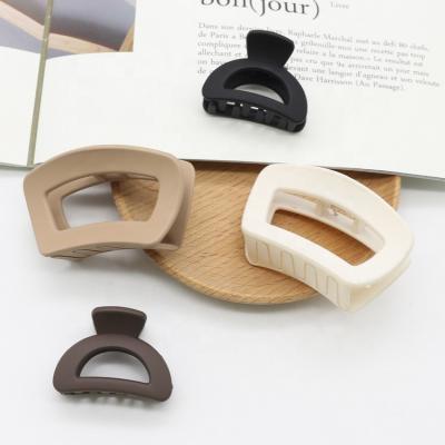 China Daily Wear Matt Hair Claw Clips Jaw Clips Non Slip Daily Use Styling Hair Clamp Hair Accessories Set For Women for sale