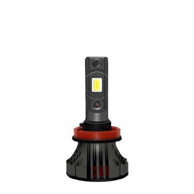 China High Brightness LED Lighting High Lumen 2 Years Warranty 6500K Car H4 6000LM Bright Cool White Halogen/HID Replacement H11 Bulb Kit Led Headlight for sale