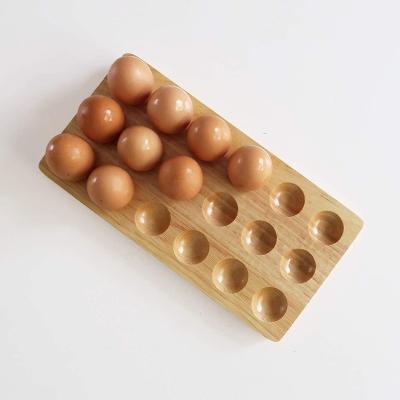 China Sustainable High Quality Rustic Egg Rack Tray Countertop Storage for sale