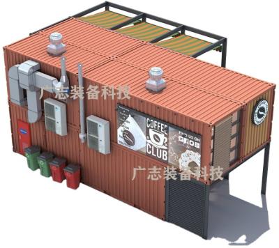 China Modern High Quality Customized Container Coffee Shop / House , Prefab House for sale