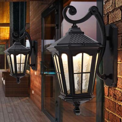 China Waterproof Outdoor Wall Lanterns Light Fixture Porch Wall Lantern Outdoor Wall Sconce for sale