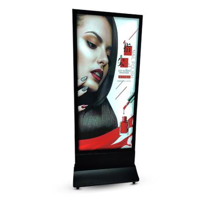 China Professional China Backlight Silver Edge Custom Light Box Customized for sale