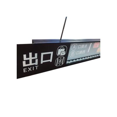 China Economic Custom Textile Wall Mounted Edge Sign Light Box Customized for sale