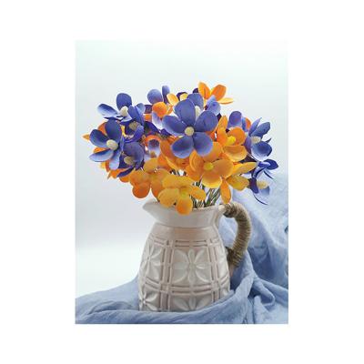 China Delicate& Purple Customized Wedding Flower 2021 new color stable for home decoration and office decoration for sale