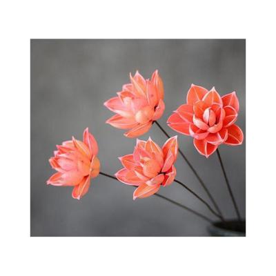 China Delicate& Color stable Lotus Flower Party Decoration Flowers 2021 for home decoration and office decoration for sale