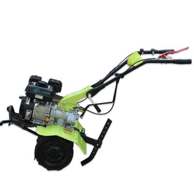 China Micro Farms 10HP 4 Stroke Tiller Gasoline Equipment Agricultural Machinery Two Wheel Drive for sale