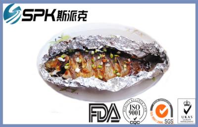 China Envases de comida disponibles del papel de aluminio con las tapas, SGS del FDA certificado en venta