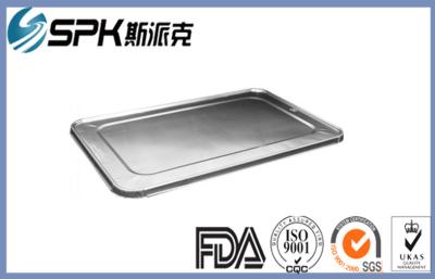 China Envases para llevar rectangulares del papel de aluminio con las tapas para la comida y el restaurante en venta