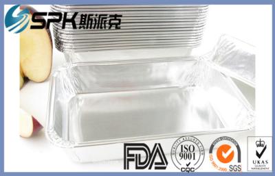 China Recyclable Restaurant Foil Take Out Food Containers Disposable Aluminium Foil Trays for sale