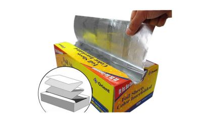 China Smoothwall Disposable Aluminum Foil Dryer Sheet For Food Packaging for sale