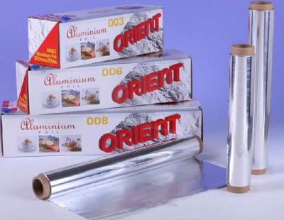 China De Foliebroodje op hoge temperatuur van het Sterilisatiealuminium voor Voedselbarbecue/Baksel Te koop