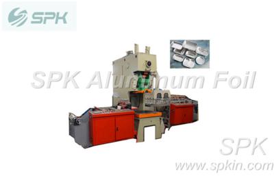 China Hydraulic Punching aluminium foil food containers making machine stable for sale