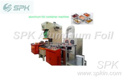 China High speed  auto hydraulic punching machine for Foil container 60T / 80T for sale