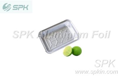 China Food Grade Barbeque Rectangular Disposable Baking In Aluminum Foil Pans 3700ML for sale