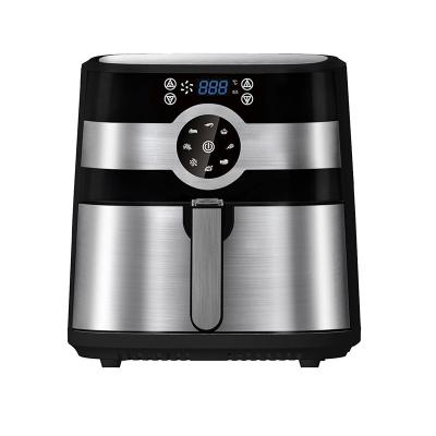 China Brand Quality Double Pot Air Fryer 6L 8L Capacity Digital Control Intelligent Cooking Air Fryer for sale