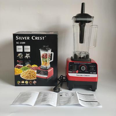 China Multifunctional Silver Commercial Peak Mixer 4500w Large Ribbon Peak Blender for sale