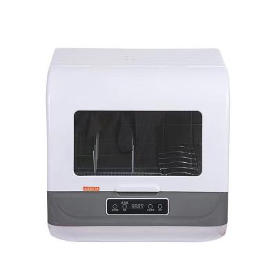 China Traditional Appliances for Kitchen Dishwasher Automatic Smart Desktop Small Air Drying Portable Dishwasher for sale