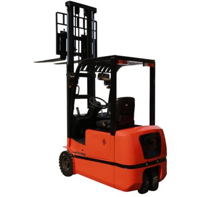 China food & Beverage factory superior safty and stability 1.2ton/3M mini 3 wheels balance electric forklift for sale