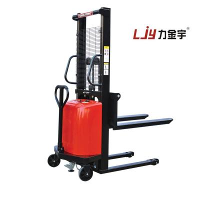 China Semi Electric Pallet Stacker Hotels Pallet Stacker Hydraulic Lifter Jack for sale