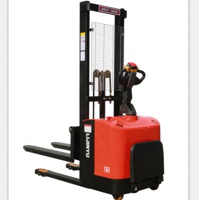 China Building Material Shops Electric Jack Full Pallet Stacker Pallet Eco Electric Stacker for sale