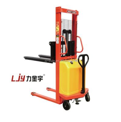 China Factory Semi Electric Stacker With 2T / 2m Lifting Height for sale