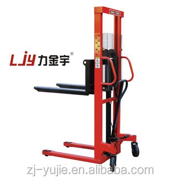 China 1-2T Machinery Repair Shops Manual Container Reach Stacker / Manual Hydraulic Lifting Equipment for sale