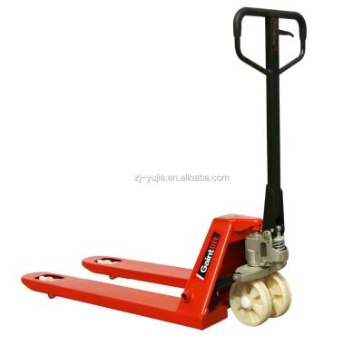 China Restaurant 3 Ton Pallet Trucks Hydraulic Lift Hand Pallet Truck Hand Lifter Pallet Lifter Hydraulic Hand Truck for sale