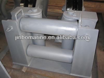 China Marine Mooring Four Roller Fairlead CB3062-79 Type BA and BB CB3062-79 Type BA and BB for sale