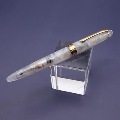 China ORELEI Student Fountain Pen Fine Nib Luxury Marble Acrylic Fountain Pen OEM Logo for sale