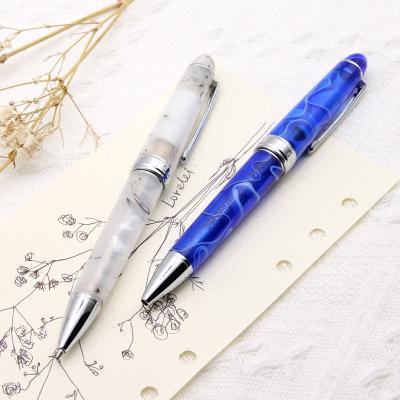 China Office & School Pen Lingmo Ballpoint Pen Factory Supplier Luxury Resin Personalized Acrylic Point Pens With Custom Logo for sale