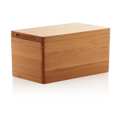 China 2020 Sustainable Home And Restaurant Hot Sale Eco - Friendly Wooden Bread Box for sale