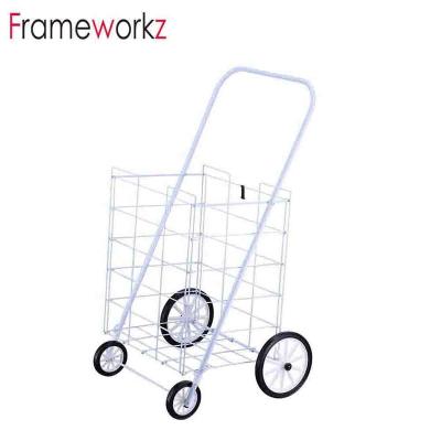 China Convenience Style Supermarket Shopping Trolley Modern Shopping Trolley Foldable Shopping Trolley For Sale for sale