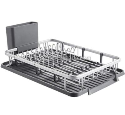 China Sustainable Hot Saled Kitchen Accessories Storage Single Layer Stainless Steel Organizer For Guts And Cups for sale