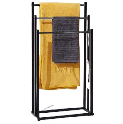 China New Design Towel Rack Bathroom Storage Sustainable Towel Rack for sale