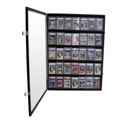 China (Waist) Adjustable Football Jersey Frame Display Case With Trading Card Pockets for sale