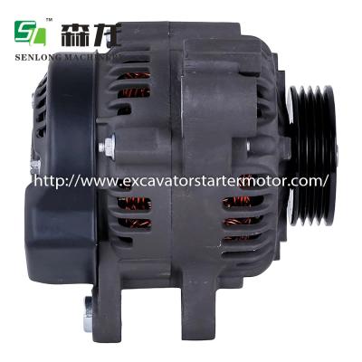 中国 12V 55A 4PKの掘削機の交流発電機のヨットのフォークリフトの水星海洋150HP 8M0057693 8M0062515 8M0065239 販売のため