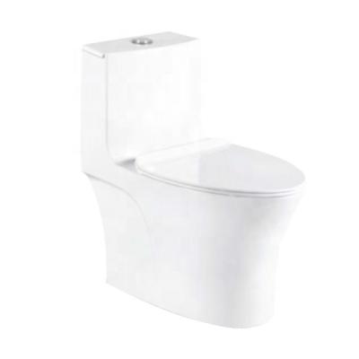 China Sanitary Ware Double-Flow Ceramic Toilet Portable Bathroom One Piece Toilet for sale