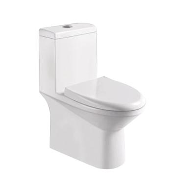 China Siphonic Sanitary One Piece Toilet Bowl Double-Flow Factory Ware Chaozhou High Quality Economical Ceramic White Strap Bathroom WC Toilet Cabinet for sale