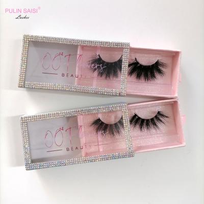 China Full Strip Long True Mink 3d Mink Eyelashes Natural Vendor Lash Falselashes Fluffy Cruelty Free Vegan 5d 25mm Mink Eyelash Vendor Eyelashes for sale