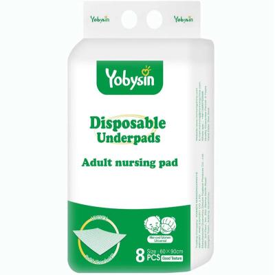 China Yobysin Baby ABSORBENT Anne Disposable Under Pad Incontinence Sheet 60 * 90 cm Adult Nursing Pad Underpad for sale