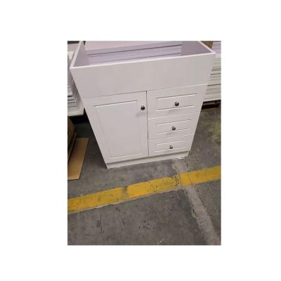 China Modern Hot Sale High Quality Modern Solid Plywood Bathroom Bath Cabinet for sale