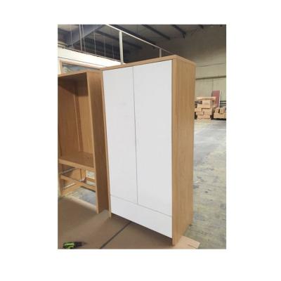 China Professional Design Solid Wood Bedroom Wall Wardrobe Convertible With Slip for sale