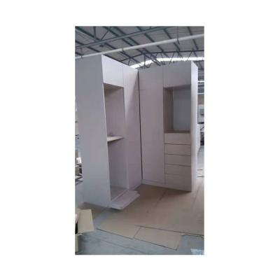 China Customized Size Organizer Particle Board Furniture Convertible Wardrobe for sale