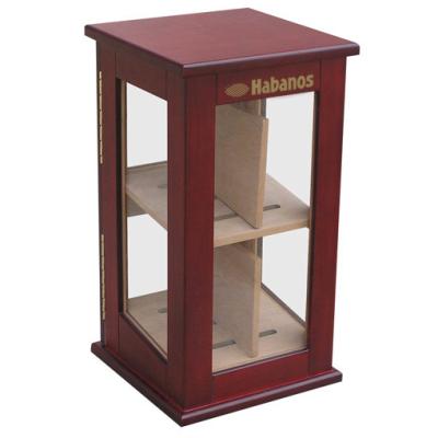 China Custom Cigar Display Newly Design Cigar Tobacco Cigarette Display Cabinet for sale